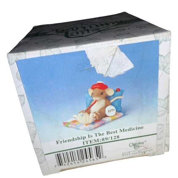 Fitz and Floyd Charming Tails Friendship is the best medicine - Picture 10 of 13